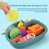 Children Sink Toy Dishwasher Electric Automatic Educational Responsibility Pretend Play Entertainment ABS Toys Kit Presents