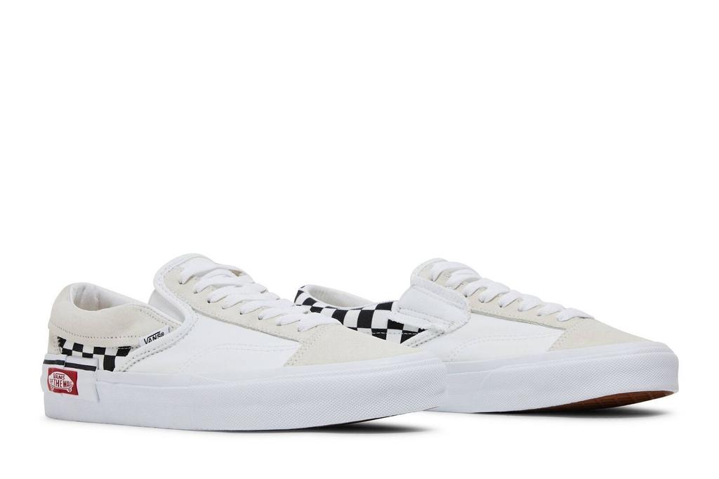 Vans Slip-On CAP 'White Black Checkerboard' VN0A3WM527I Men's Shoes