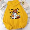 Cartoon Anime Couple Hooded Sweater Halloween Hoodie