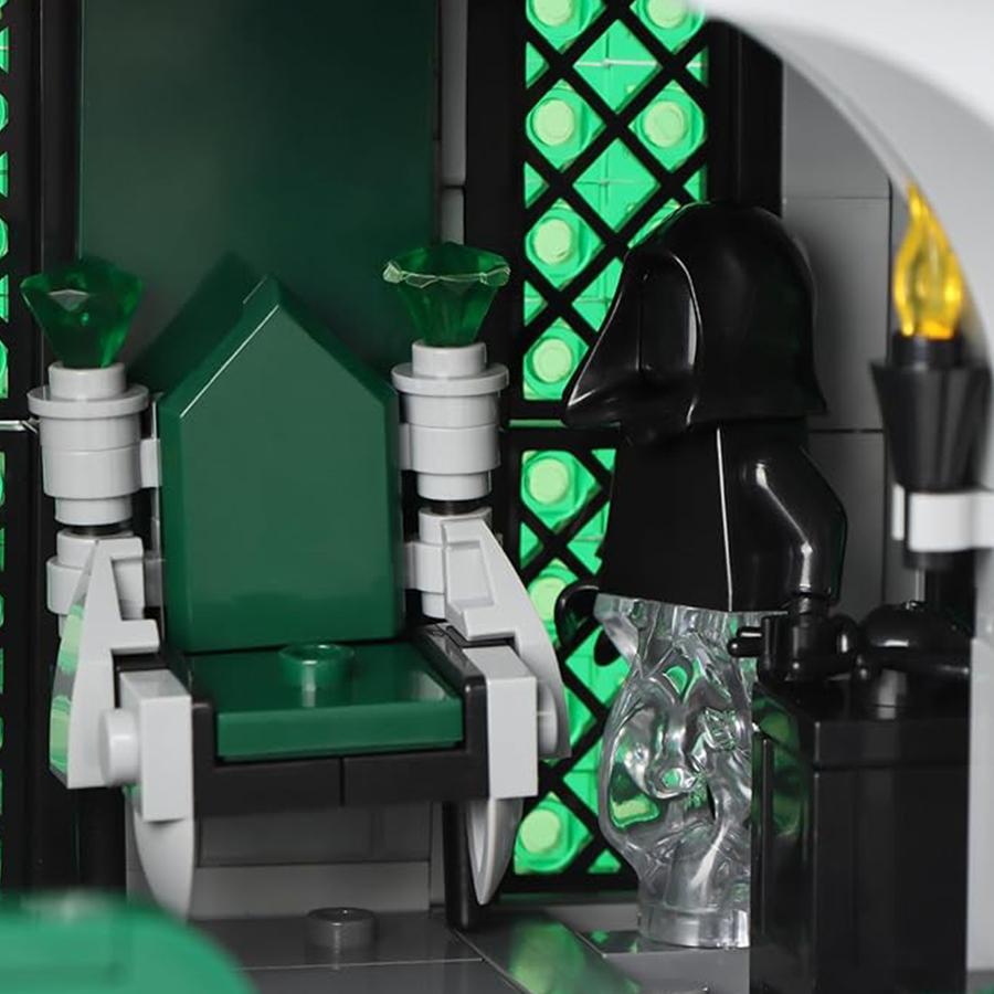 Ungiftig 1388 Teile Moc Slthrin Haus Modellbausatz Film Bausteine Montage Spielzeug Geschenke für Kinder Erwachsene Sammlerstück Hary