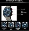 CURREN Chronograph Herren Armbanduhr Kalender Sport Herren Uhr Militär Top Marke Luxus Grau Echtes Leder Männliche Uhr Geschenk 8398