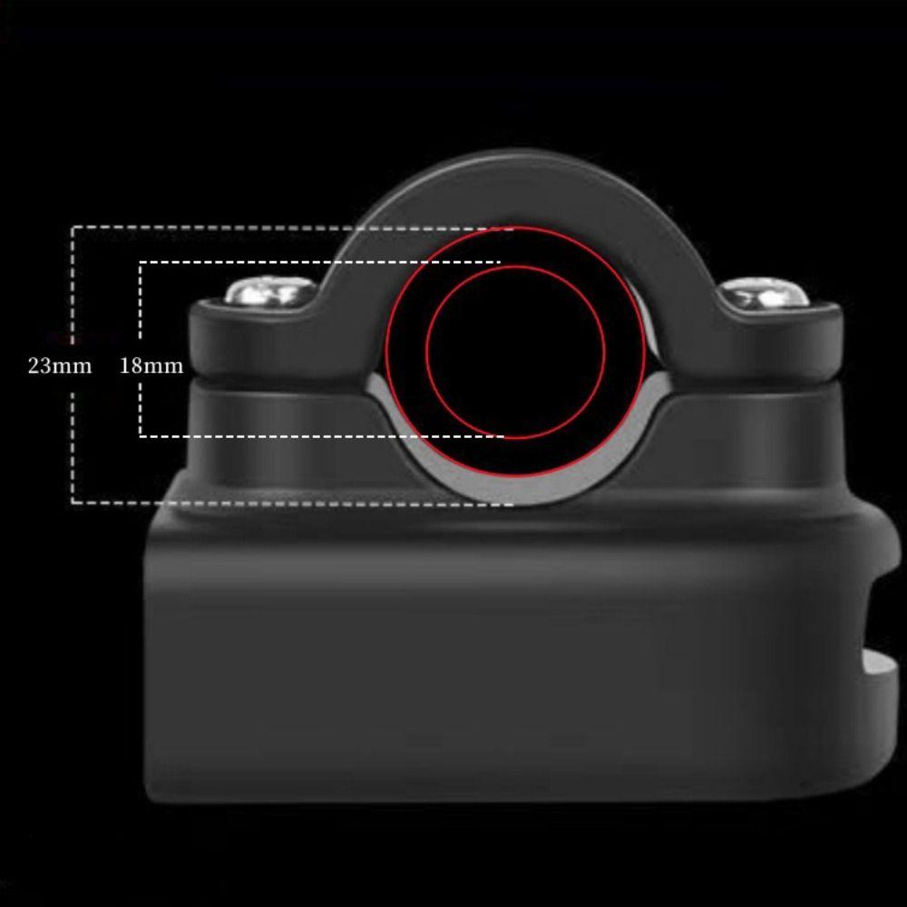 Portable Multifunctional Bicycle Lock Waterproof ABS Bike Lock Frame Strong Durable Motorcycle Lock Holder