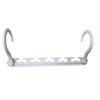 1pcs Foldable Magic Hanger Multi-function Five-hole Connection Hook ABS Plastic Rotary Storage Hanger Coat Hanger 2025 Hangers