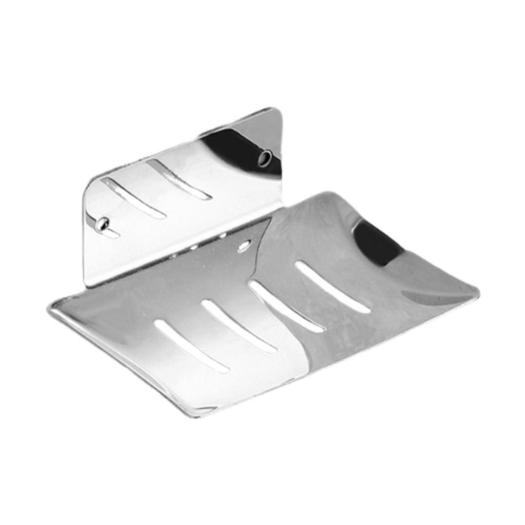 Soap Dish Holder, Removable No Drill Needed Rustproof Drain Soap Holder for Glasses, Kitchen, Dishcloth, Sink, Bathtub