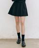 Beomyudageulaeseu Satin Volume Skirt_Black