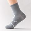 Marathon Running Socks for Men and Women, Mid-calf Anti-slip Massage Sole Socks, Breathable Quick-drying Fitness Compression Sports Socks