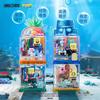 Spongebob Series Building Blocks Diy Box Patrick Star Krusty Krab Squidward Tentacles Room Model Toy Ornaments Holiday Gifts