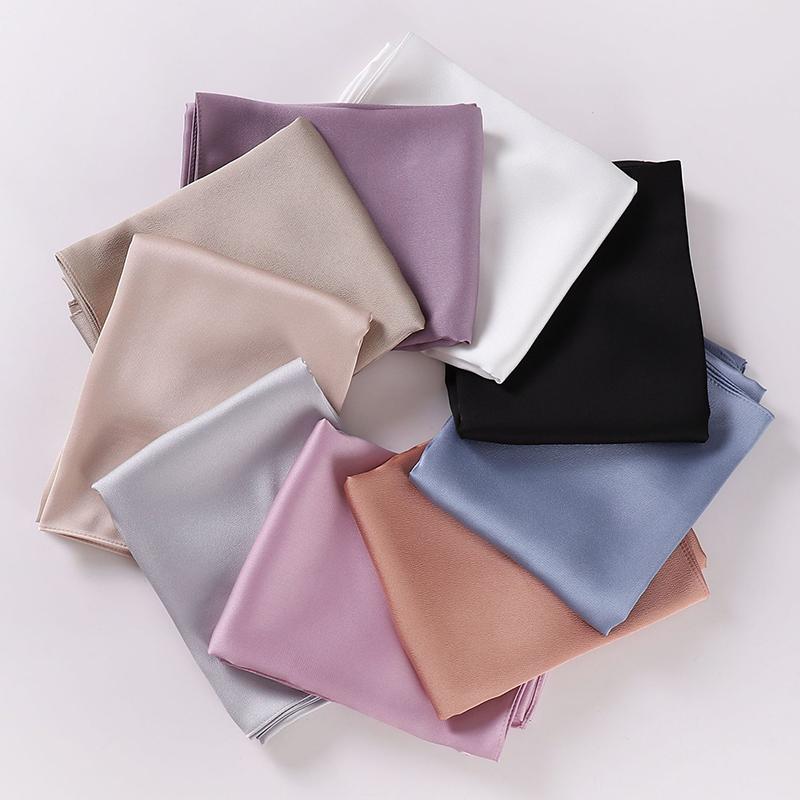 Spring Muslim Modal Chiffon Jersey Hijab for Women Plain Soft Shawls Scarves Big Size Headscarf Islamic Turban Headband Abaya