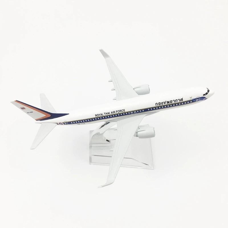 Model 737 Royal THAI Air Force 16cm 1/400 Scale Aircraft Alloy With Landing Gear Plane B737 Metal Airplane Model Desk Display