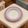 Multifunctional Resin Ornaments Miniature Tray Refrigerator Magnet Pinch Base Durable Macaron Gradient Color Dollhouse Accessories Realistic Tableware