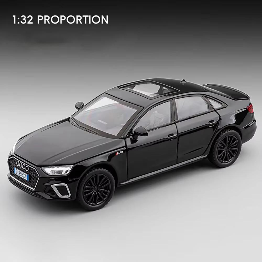 1:32 RS7 A4 Modellauto Spielzeug Legierung Druckguss Hohe Simulation Sound Licht Rückziehbar Fahrzeuge Modelle für Kinder Sammlung Geburtstagsgeschenke