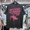 Hysteric Glamour Dream Girl Podstawowa Czarna Retro Styl Unisex Koszulka Nadruk S5XL Unisex Koszulka