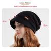 Soft Plush Beanies Short Brim Bonnet Fashion Knitted Hat  Outdoor