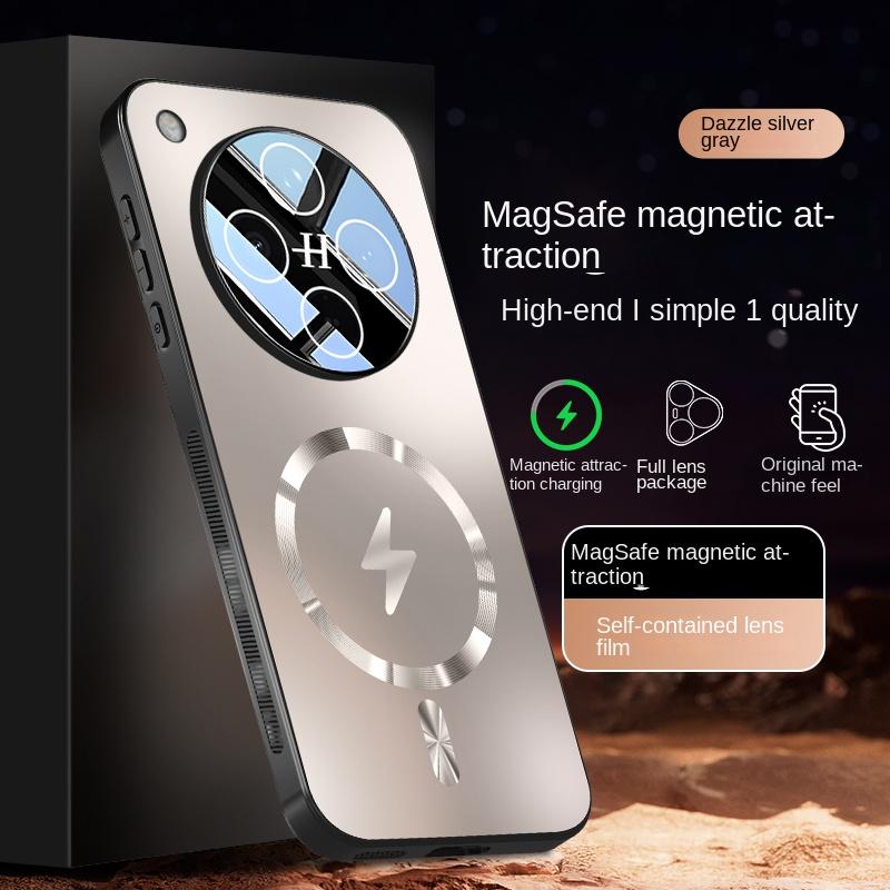 

For OPPO Find X8 X8 Pro PC TPU material lens full protective case features magnetic shock-proof and anti-fingerprint phone cover For Find X8 Pro серый