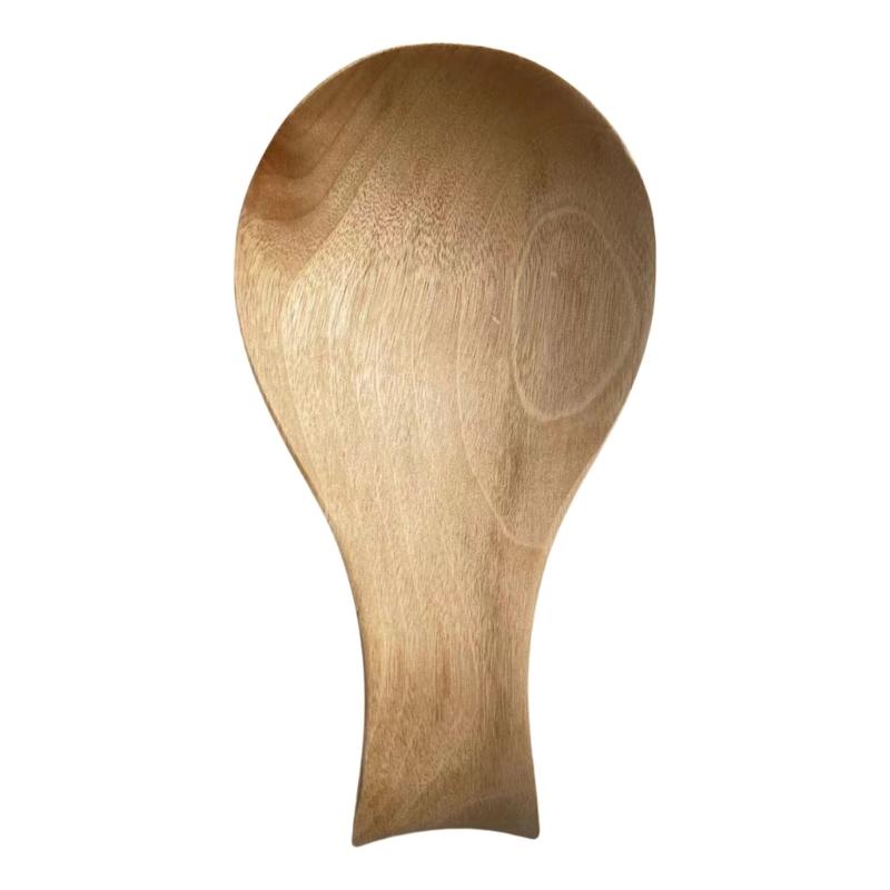 Practical Wooden Spoon Rest Elegant Cooking Holder for Kitchens Utensils and Coffee Spoons Space Saving Designs