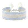 Ethnic Style Woven Bracelet with Embroidered Tassels - D Family DIY Promotion Wristband