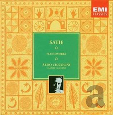 CD ERIK SATIE - Satie: Piano Works 5856022 EMI Classics 2003 EU Classical Used