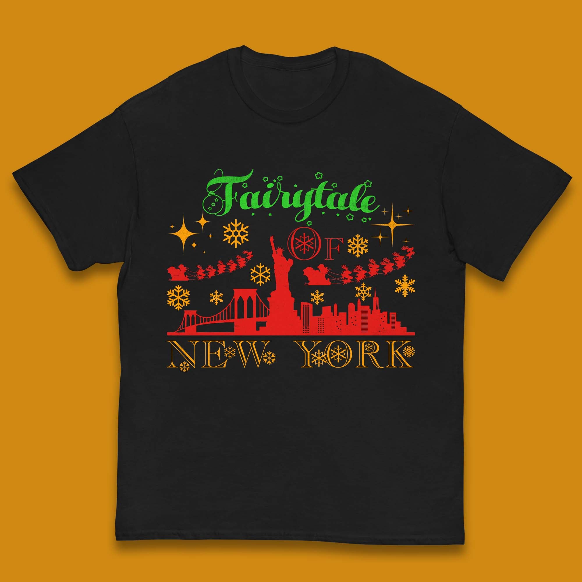 Fairytale Of New York Christmas Kids T-Shirt 160