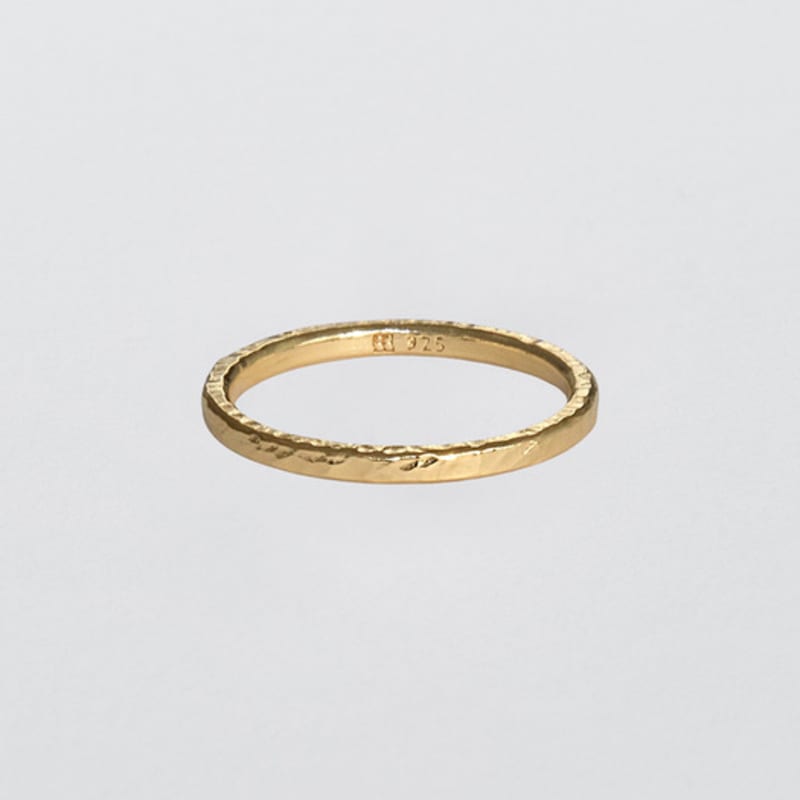 Another Layer Hammer Ring (silver925)(2color)