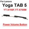 Pentru Lenovo Yoga Tab 5 YT-X705F X705M Butoane de Pornire/Oprire și Volum Chei Laterale Cablu Flex Componente