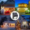 Solar Light PIR Motion Sensor Wall Light Outdoor Solar Lamp Waterproof Solar Powered Sunlight Street Lamp Garden Decor