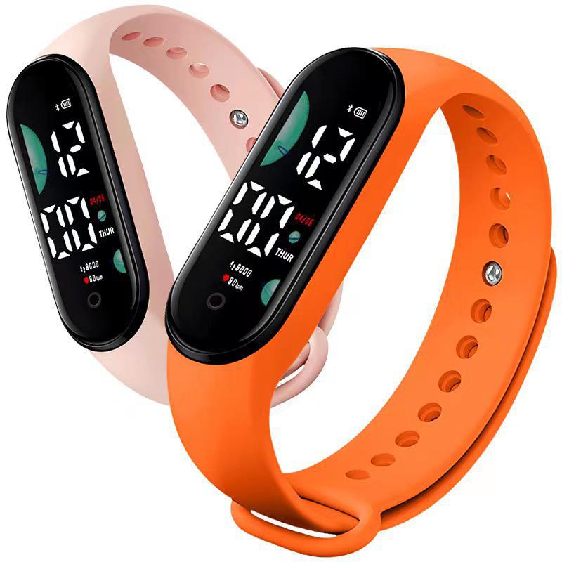 M9 Waterproof LED Sports Bracelet Watch for Kids and Students - Fashionable, Simple Design