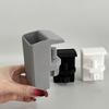 1 unidad de Portalápices con Clip Ajustable, Resistente, Se Adapta a Bordes de 1 cm–3,5 cm, Instalación sin Taladro, Organizador Minimalista para Escritorio de Oficina