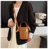 Bag Women's Bag New Fashion Retro Bear Portable Shoulder Messenger Bag Fortune Bucket