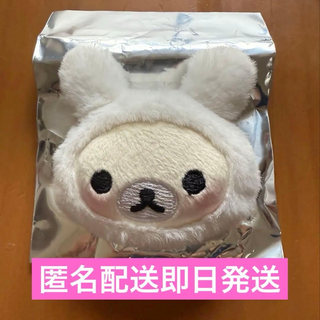 Korilakkuma stuffed toy badge