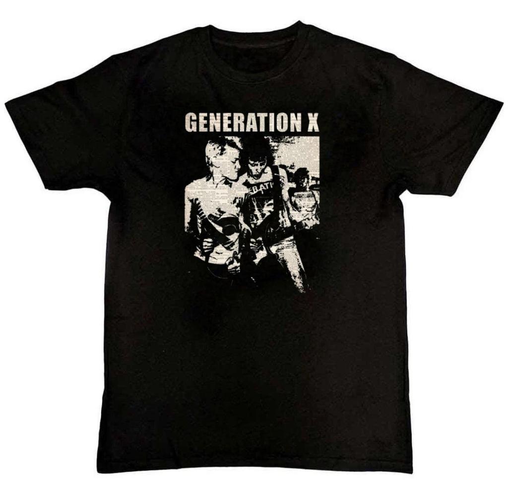 Collection Generation X Band 1979 Graphic Mens T-Shirt S-4XL
