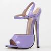 18 cm/7 Zoll High Heel Sandalen Frauen Sexy Knöchel Riemen Dünne Sommer Sandalen Mode Party Prom Schuhe