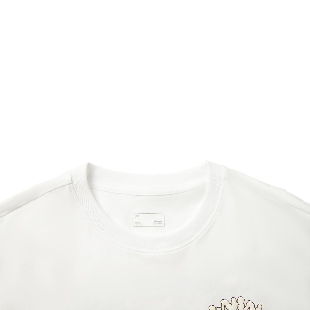 Li Ning Sports Lifestyle Series American Casual Simple Comfortable Versatile Loose Ice Silk Cool Quick-Dry Summer Short Sleeve T-Shirt AHSV363-2