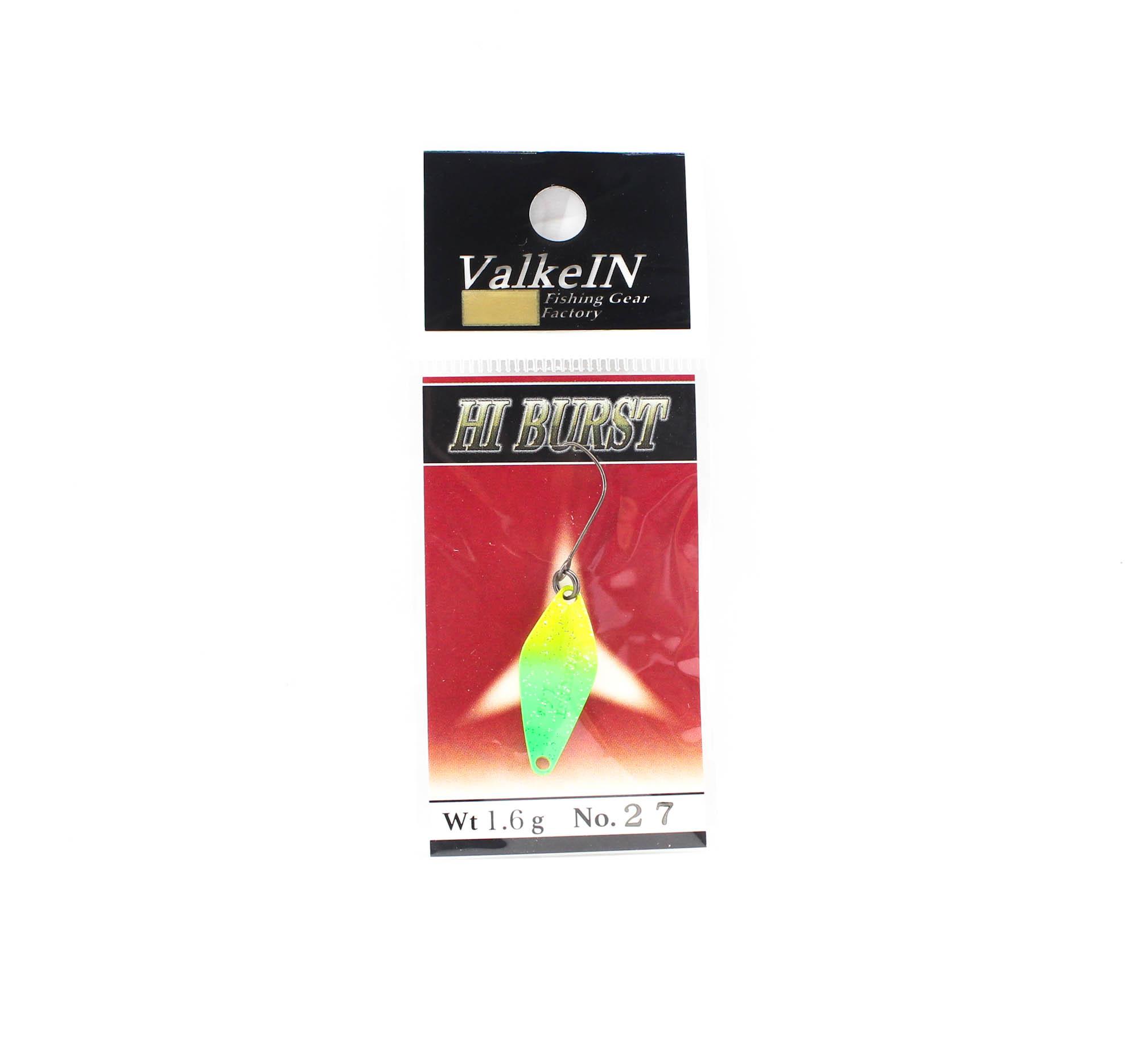

Valkein Spoon Hi Burst 1,6 грамм Тонущая приманка №27 (1519)