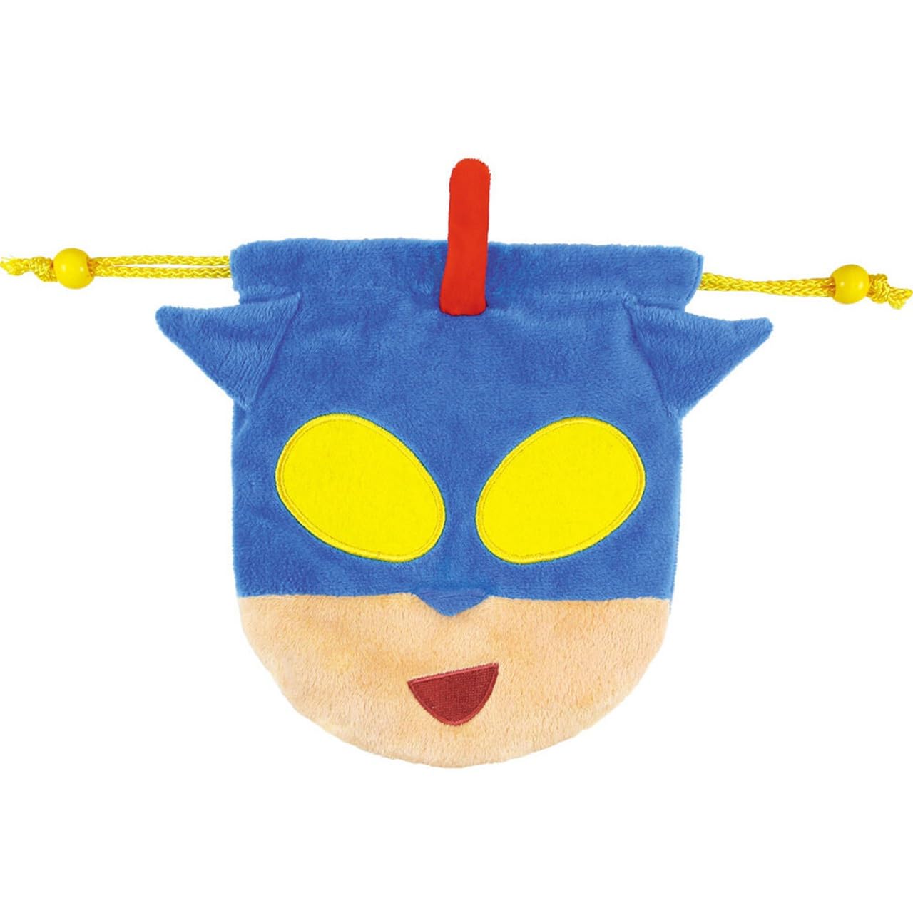 

Tees Factory Crayon Plush Drawstring Bag Action Shin-chan Kamen++ [Used]