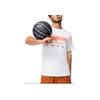 Li-Ning Badfive Letter Print Round Neck Quick-Dry Breathable Short Sleeve T-Shirt Men Tops Off-White ATSU079-1