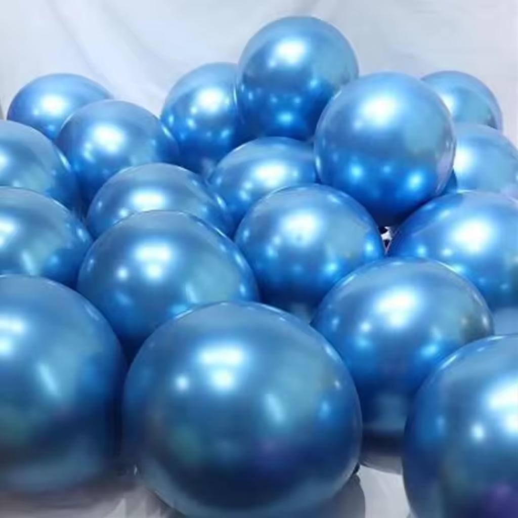 15pcs Chrome Metallic Mermaid Latex Balloons Set Happy Birthday Party Decorations Adult Kids Wedding Globos Supplies