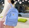 Four-Piece Backpack Set Student Large Capacity Backpack Women's School Bag