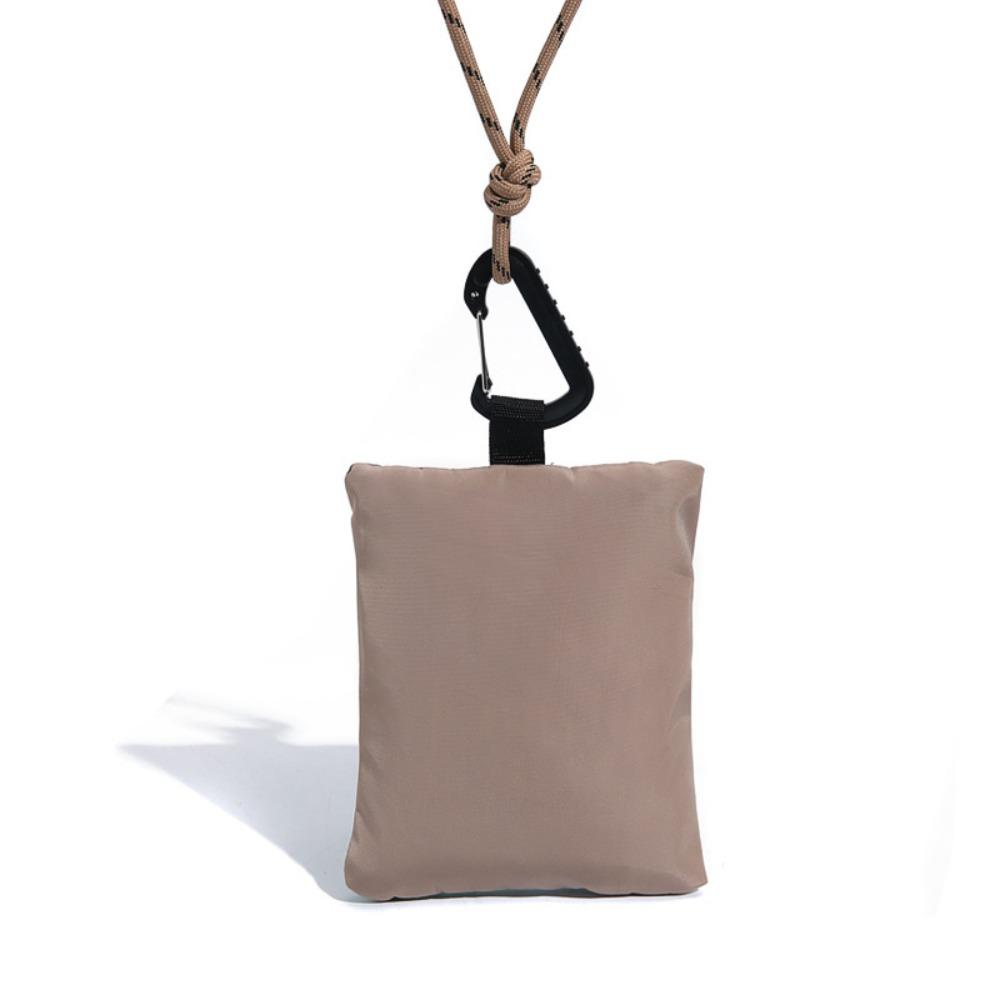 19*11CM New Nylon Coin Purses Mini Cartoon Card Holder Neck Strap Lanyard Key Case Children Color-blocking Design Leisure