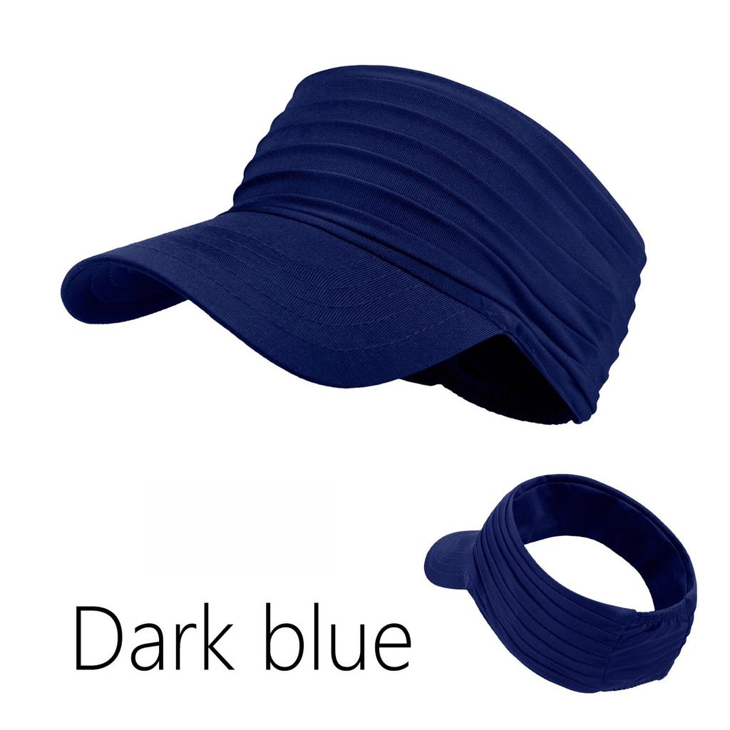 Sports Visor Cap Unisex Outdoor Running Sun Hat Spring/Summer Elastane Sun Hat