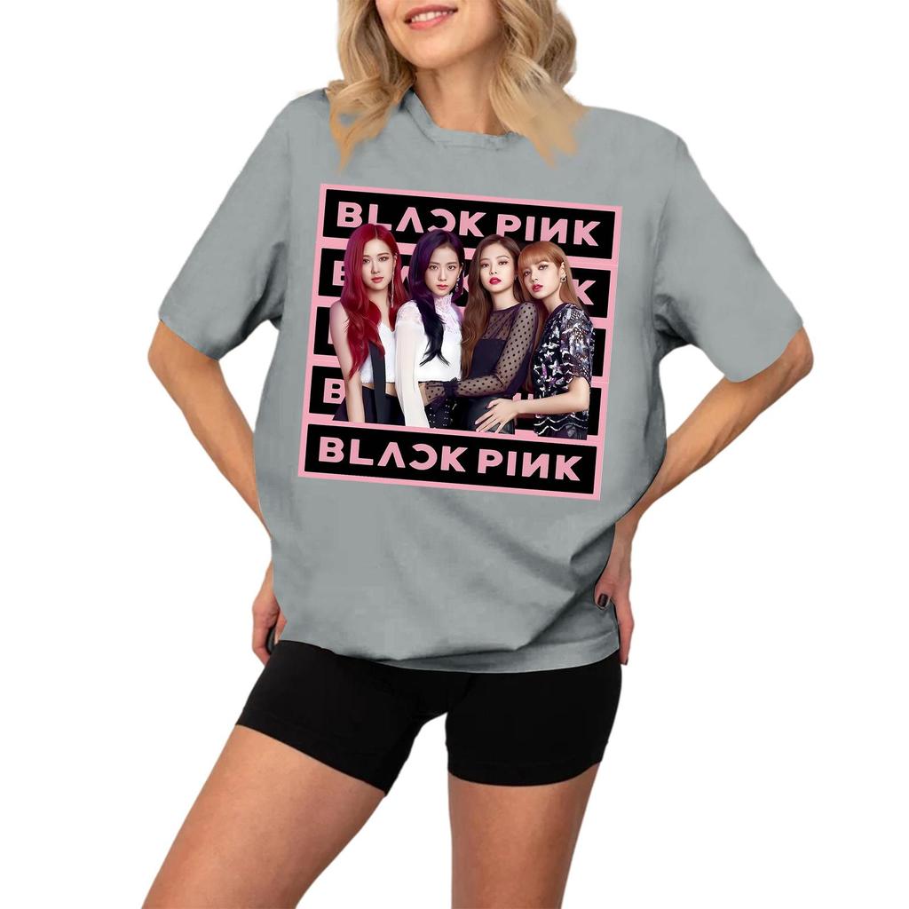 Women's Fashionable And Casual Long Sleeve Printed Short-Sleeved Top