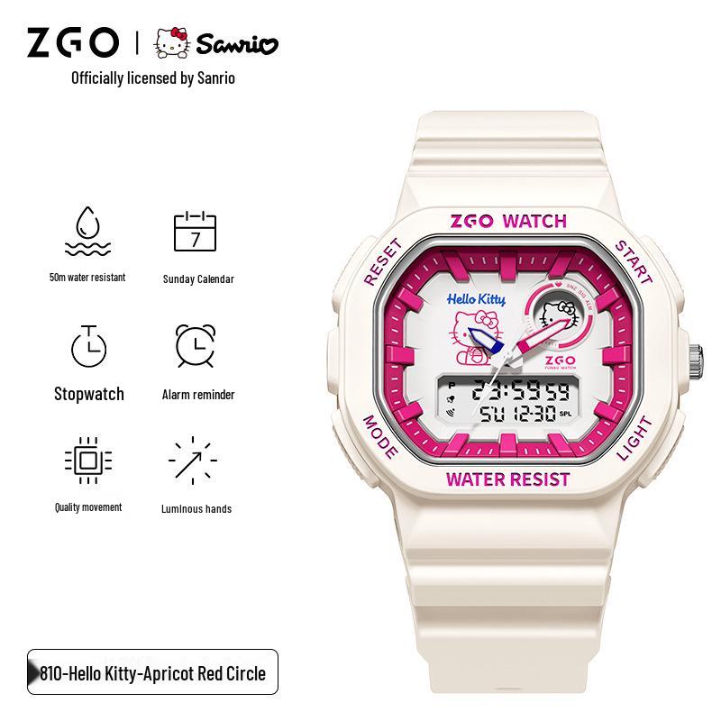 Sanrio Cinnamoroll Electronic Watch for Women and Girls - 2024 Sports Edition