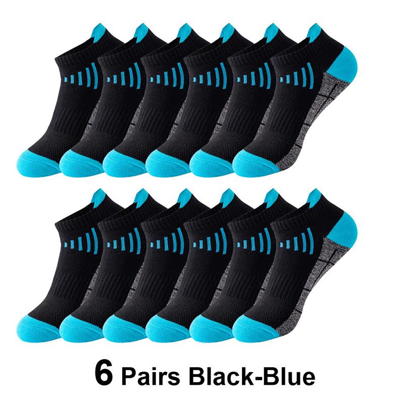 6 Pack Womens Ankle Socks Sport Athletic Cushioned Breathable Performance Sport Tab Cotton Quarter Womens Running Socks