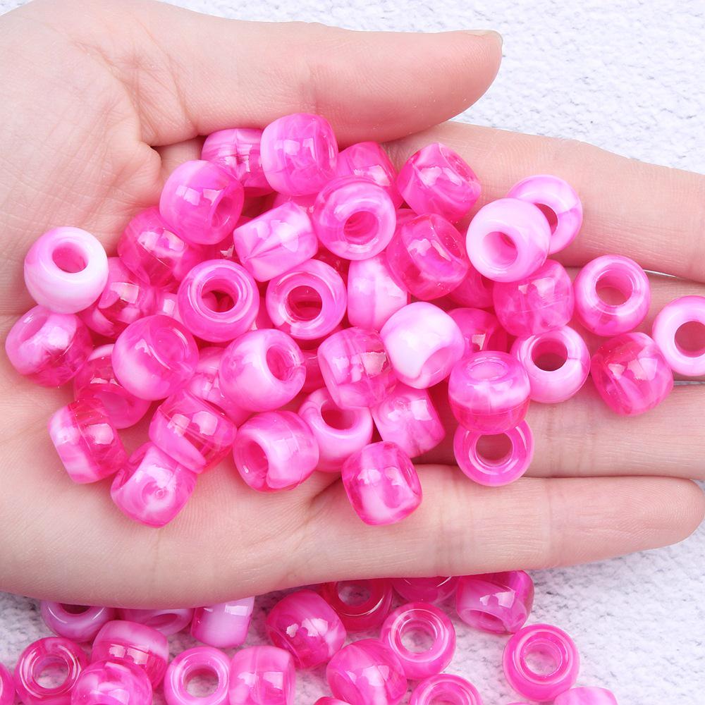 

Акриловые бочкообразные бусины: Разноцветный искусственный жемчуг для изготовления украшений своими руками 8x11mm, 90 pieces