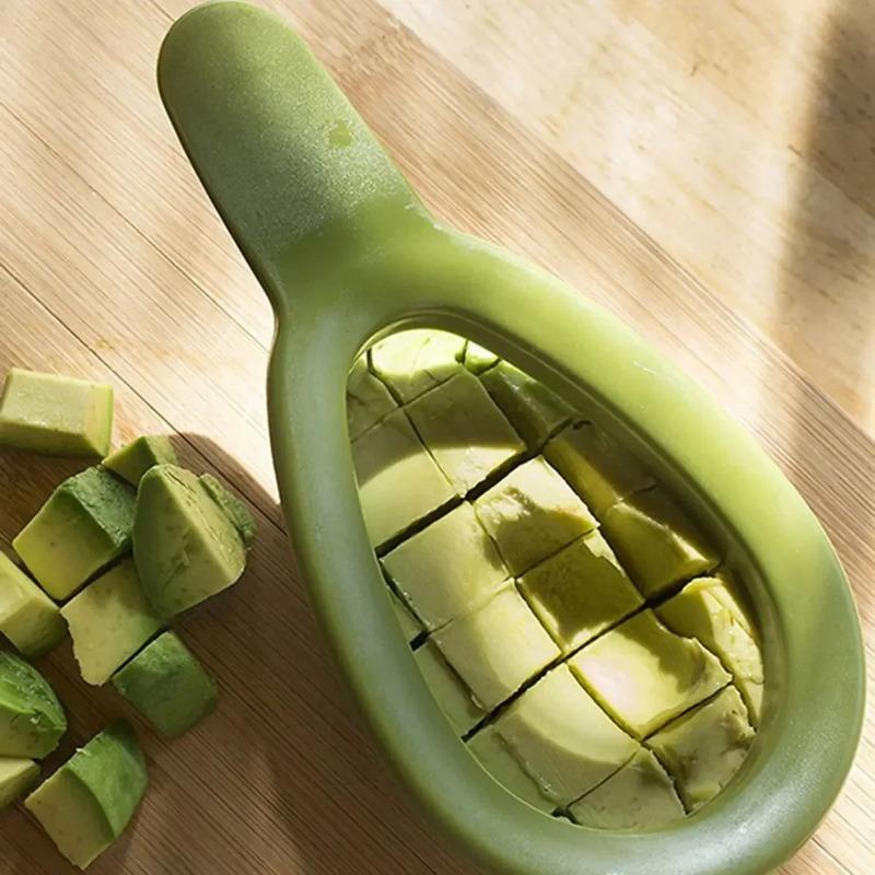 1pcs Avocado Slicer Stainless Steel Fruit Tools Convenient Pulp Separator Scoop Guacamp Kitchen Tools for Dual Use