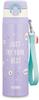 Thermos Water Bottle Vacuum Insulated Mobile Mug 550ml Purple PL JNT-552