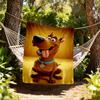 1pc Scooby Doo Outdoor Blanket - Throw Blanket, Soft , Flannel Blankets, Living Room, Travel, Camping C1209081