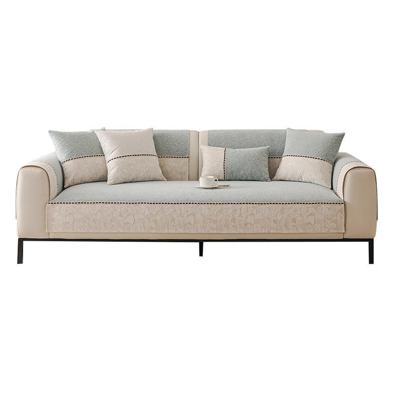 New Sofa Cushion Four Seasons Universal Light Luxury High-Sense Seat Cushion Non-Slip Leather Sofa Cover Cloth
