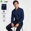 FIRS Men's Easy-Care Cotton Oxford Long-Sleeve Shirt