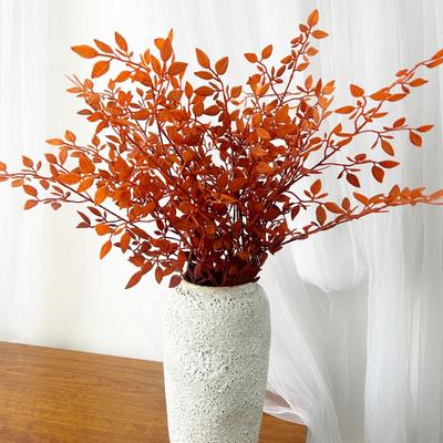 Sztuczne Zielone Rośliny, Sztuczna Nandina Domestica, Pojedyncza Roślina, Doniczkowa Roślina do Salonu i Dekoracja Kompozycji Kwiatowej