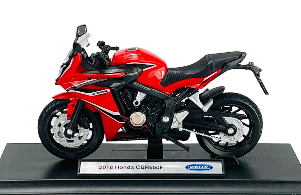 WELLY 2018 HONDA CBR650F 1:18 12853